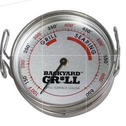 BBQ Grill Durable Bimetal Movable Surface Thermometer 