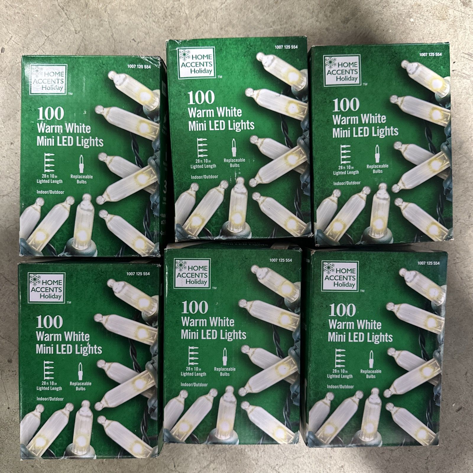 White Christmas Lights