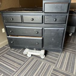 Black Wooden Cabinet