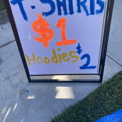 Shirts For $1 Sweatshirts For $2