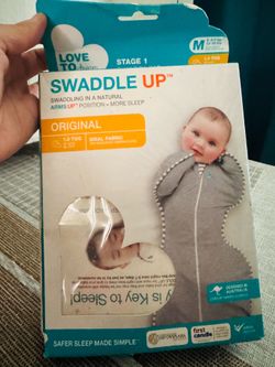 Baby Grey Swaddle Up! Brand new! See all pics!