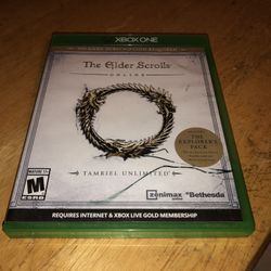 Xbox One Game The Elder Scrolls Online: Tamriel Unlimited 