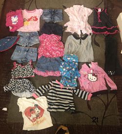 Toddler Girl Clothes Size 2t