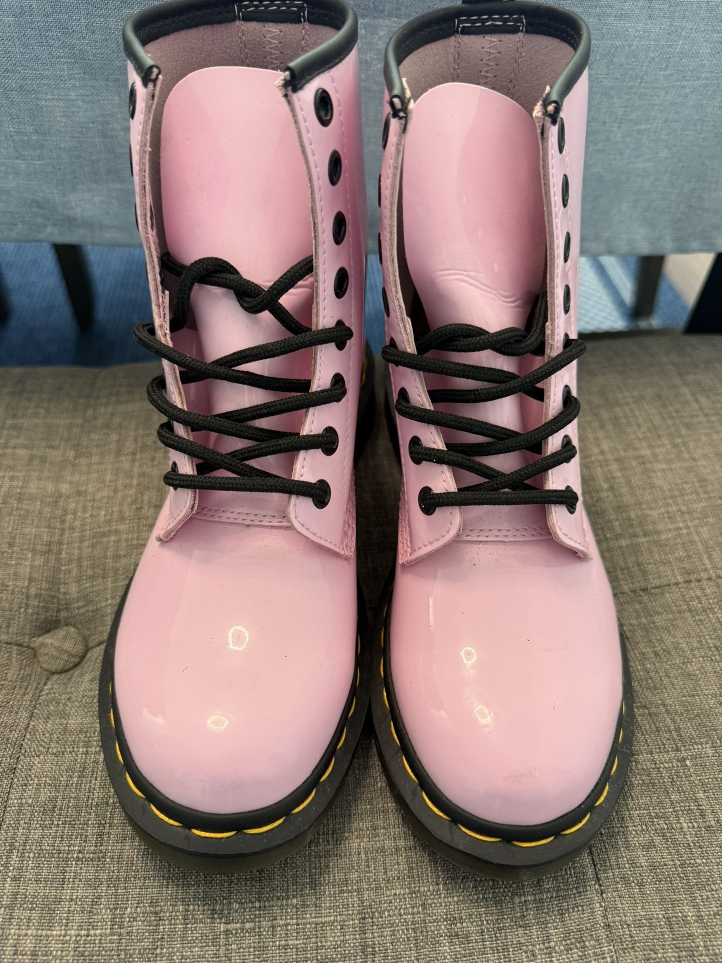 Dr. Martens 1460 Women’s Patent Leather Lace Up Boots - Women’s Size 6 - $100 OBO