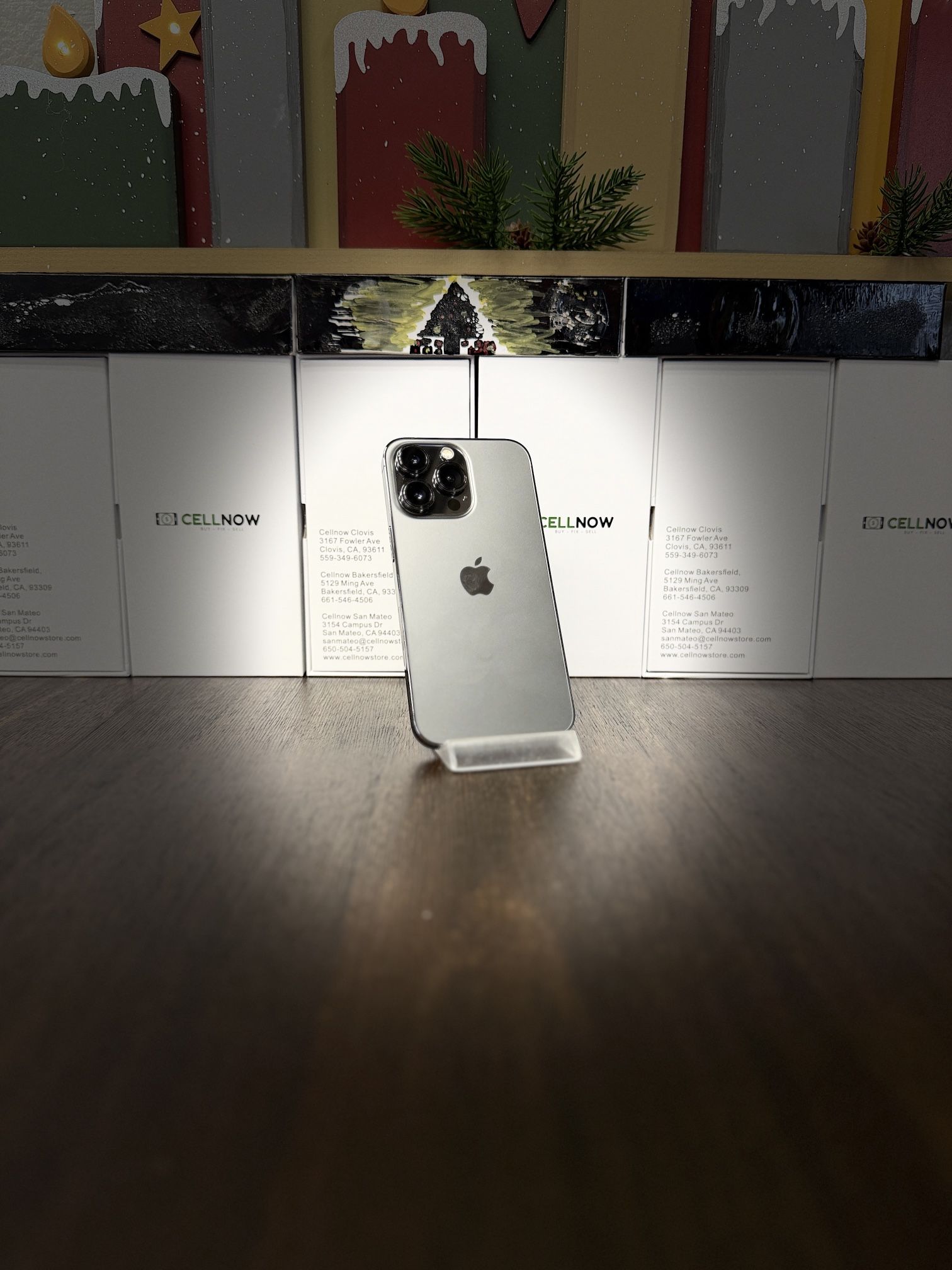 iPhone 13 Pro Unlocked 128GB Black - Refurbished