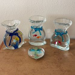 Glass Fish Set
