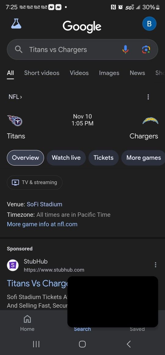 2 Tickets With Tailgate