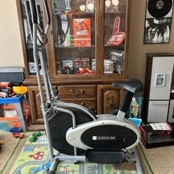 Elliptical Bike with Seat – Great Condition – Compact Home Gym
