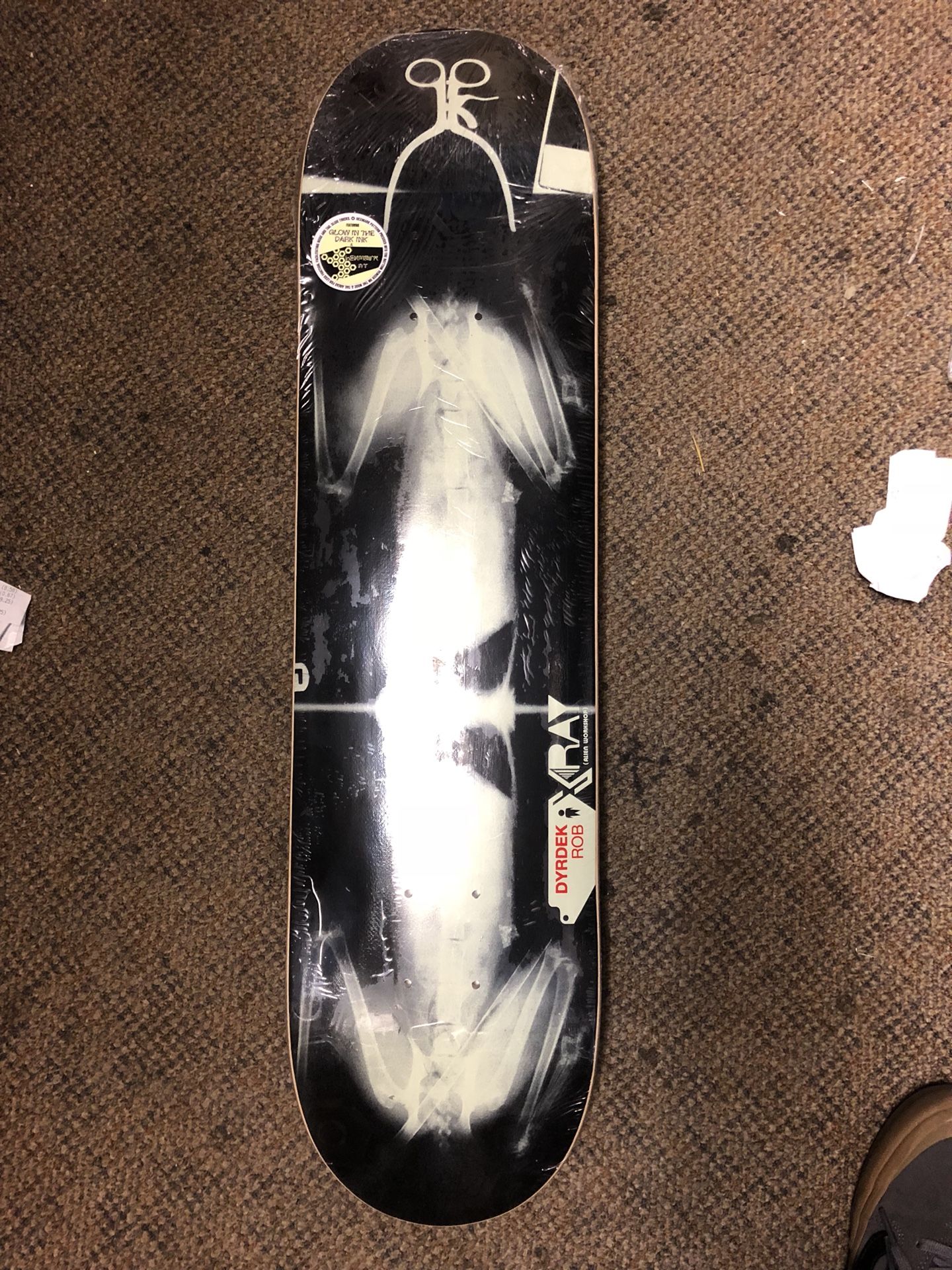 Alien Workshop Rob Dyrdek Pro Skateboard Deck! New! Glow!