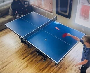 STIGA Advantage Pro Ping Pong Table – Folding / Rolling