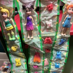 New. Polly Pocket Dolls And Accessories 