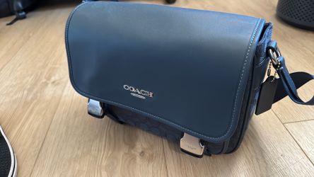 Coach Blue Strap Satchel