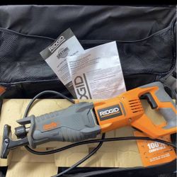 RIDGID Fuego 10 Amp Corded Orbital Reciprocating Saw With Bag 