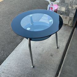 Glass Side End Tables 