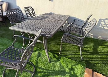 Patio table set