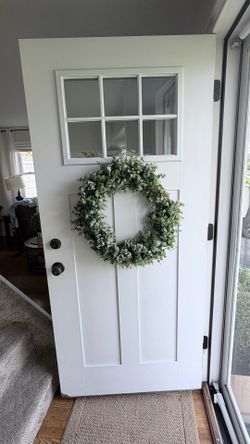 Front door.