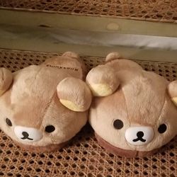 Rilakkuma Sanx Plush Slippers Adult Size OS $25