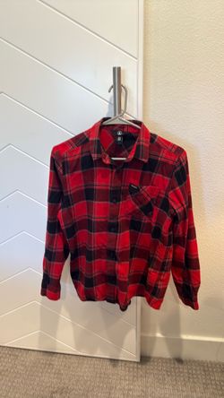 Volcom Boys XL Flannel