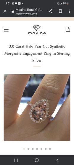 Morganite Ring Size 5