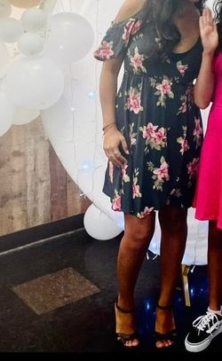 Summer floral dress