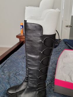 Black Letter Vincent Cumato Long Boot