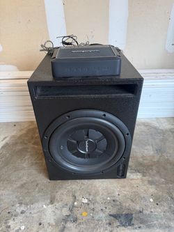 Rockford Fosgate sub and amp