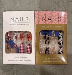 Western press on nails
