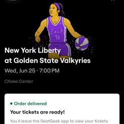 New York Liberty At Golden State Valkyries 