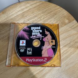 PS2 GTA Vice City Disc Only 