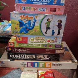 ***THE ELEFAN GAME WAS SOLD***Board Games Flash Cards Playing Cards $2 EACH 