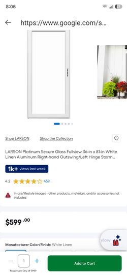 Glass door