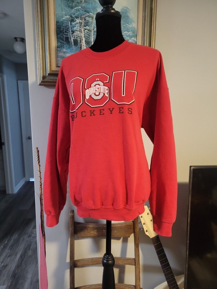 Size XL Red OSU Buckeyes Sweatshirt 