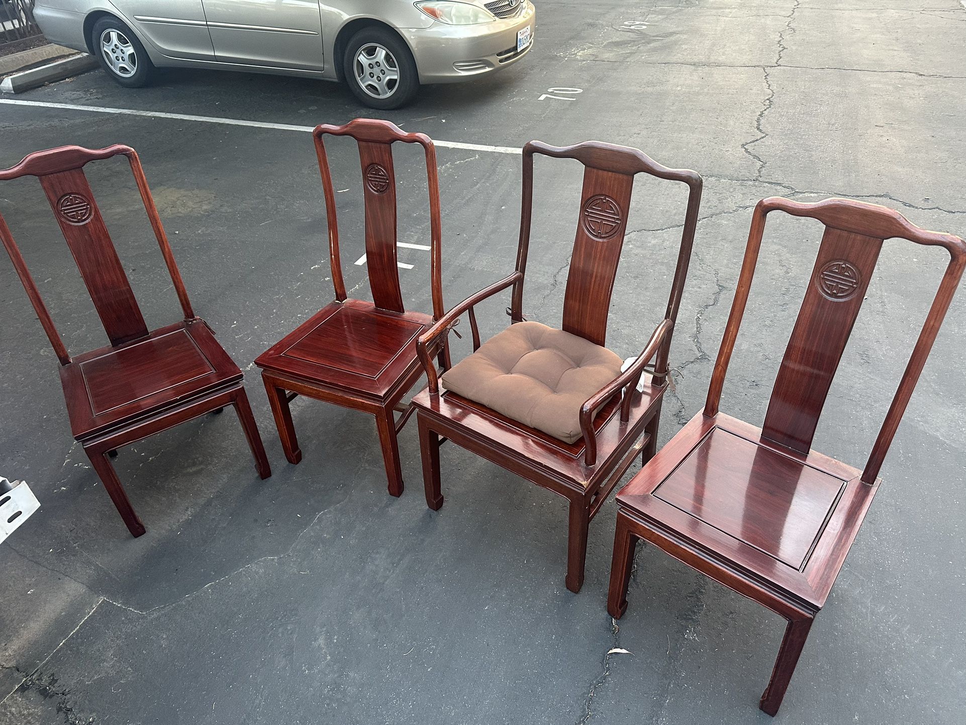 Asian Rosewood Chairs