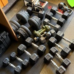 DUMBBELLS $1 X LB FIRM