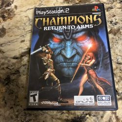 Playstation 2 Champioons Return to Arms
