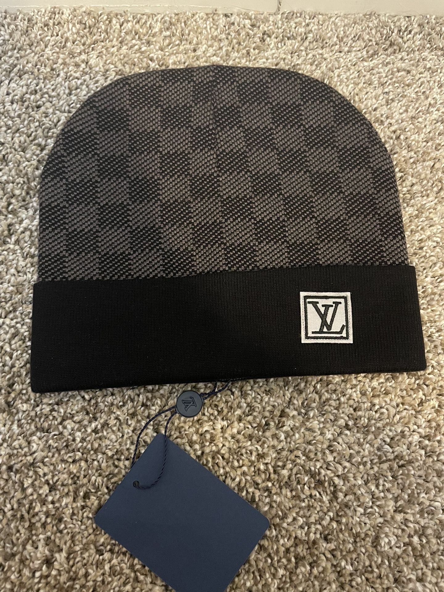 Black LV beanie