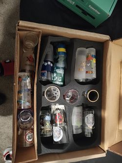 Shot Glasses In Case