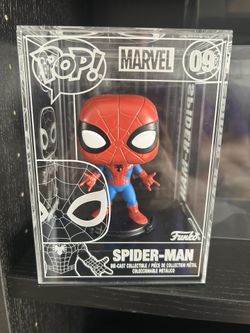 Spider Man Die Cast Funko Pop