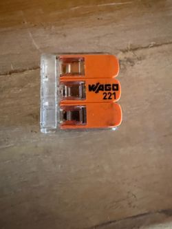 43 Wago 3-way connectors