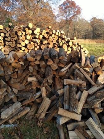 Seasoned Hardwood Firewood - Logs -rounds-split