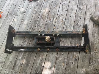 Gooseneck hidden hitch FORD Super Duty f250 f350 in bed flip-over HD hitch, Curt