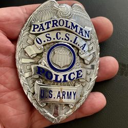 Rare Los Angeles US Army Badge 