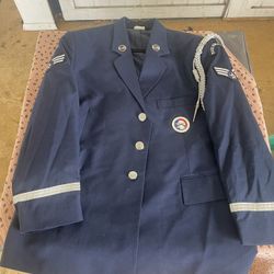 US AF Base Honor Guard Dress Coat