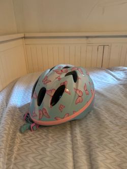 One year old small bike helmet