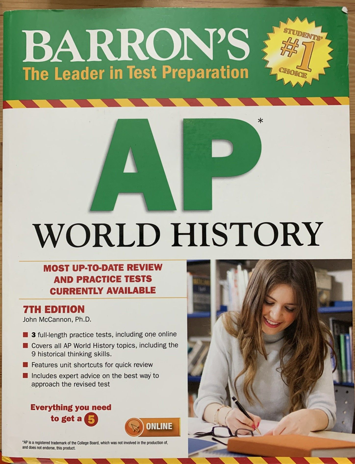 Barron's AP Word History Book