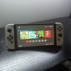 Nintendo Switch OLED White 256gb Comes With Physical Copy Of Animal Crossing 