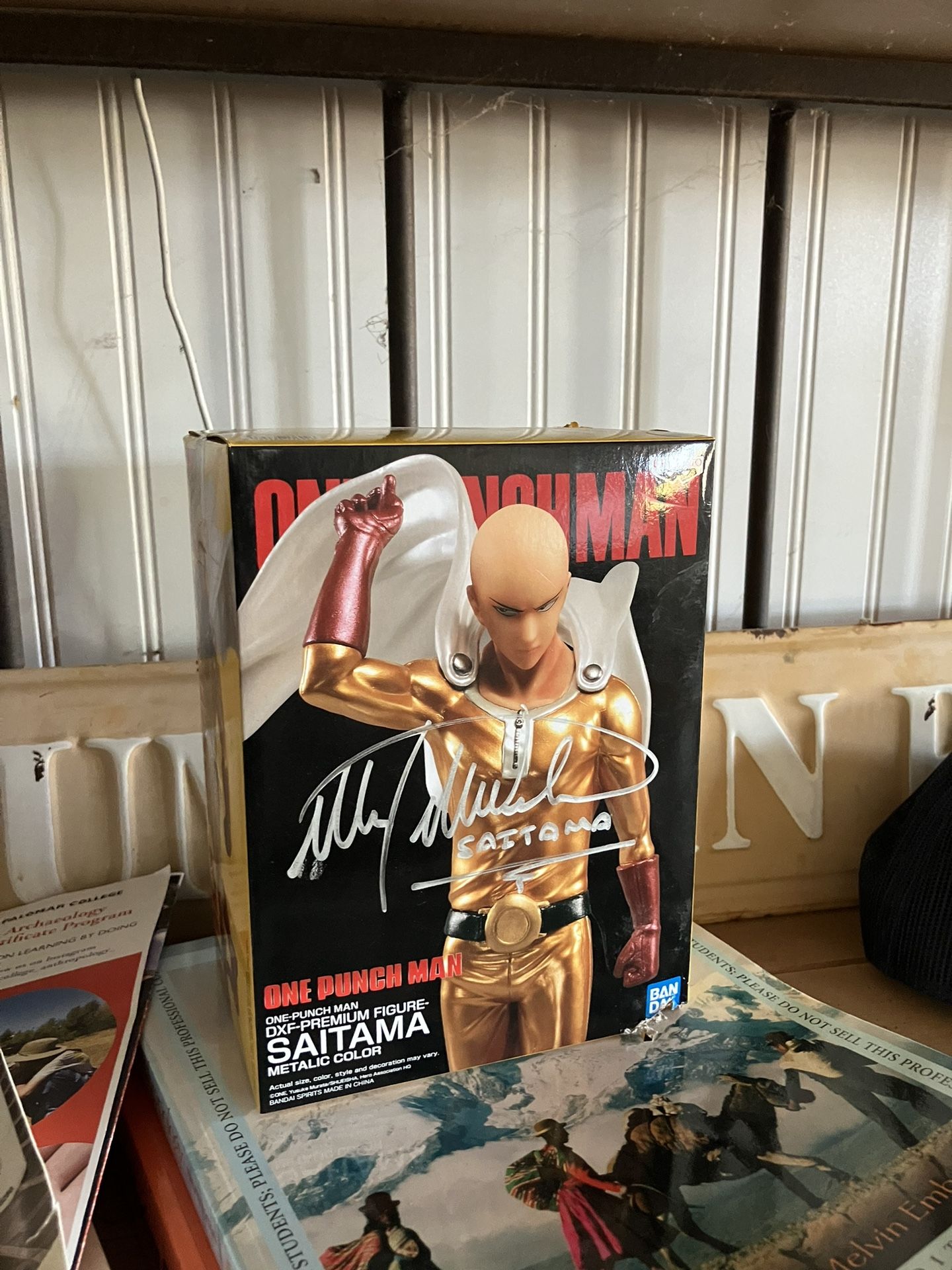Signed Saitama Figure