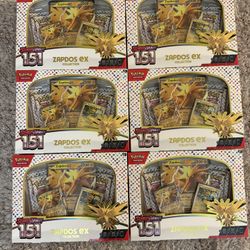 Pokemon 151 Zapdos Collection (6 Available)