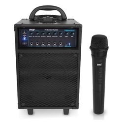 Pyle Wireless 600W Bluetooth Portable PA Speaker System