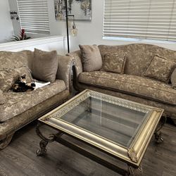Sofa Set with Coffee Table